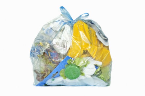 Workers sorting materials at a transfer station near Barking